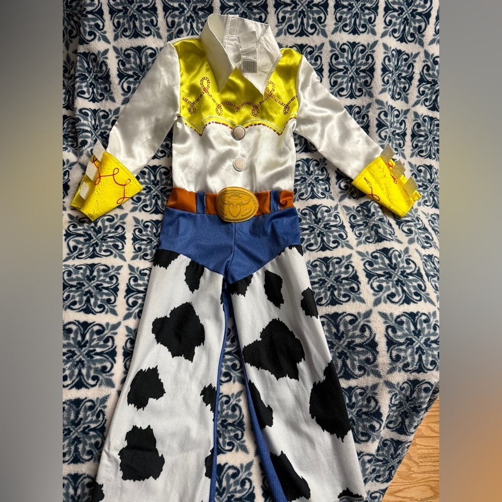 Disney Pixar Toy Story Jessie Cowgirl Costume Kids - 4t-5T Yellow, White, Black